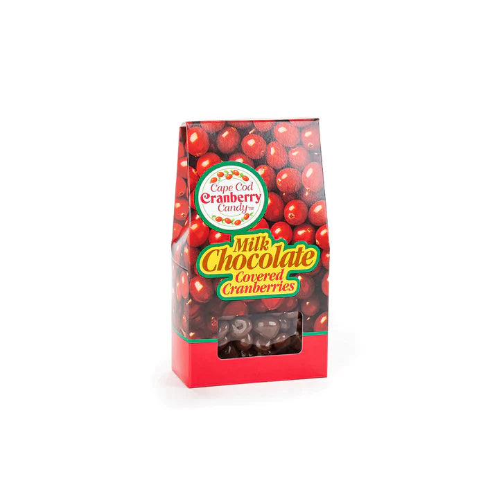 Cape Cod Cranberry Candy: Milk Chocolate Covered Cranberries