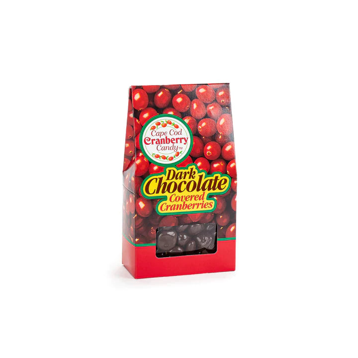 Cape Cod Cranberry Candy: Dark Chocolate Covered Cranberries