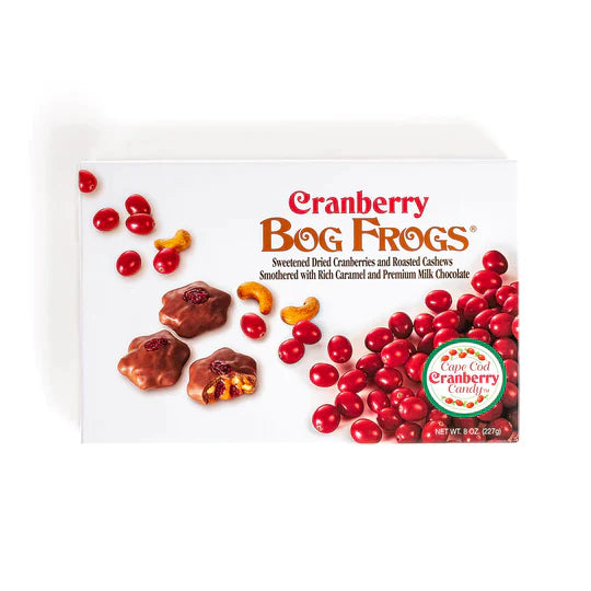 Cape Cod Cranberry Candy: Cranberry Bog Frog Boxes