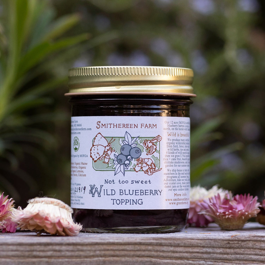 Organic Wild Blueberry Topping