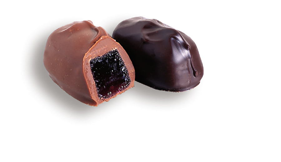 Dark Chocolate Raspberry Jellies