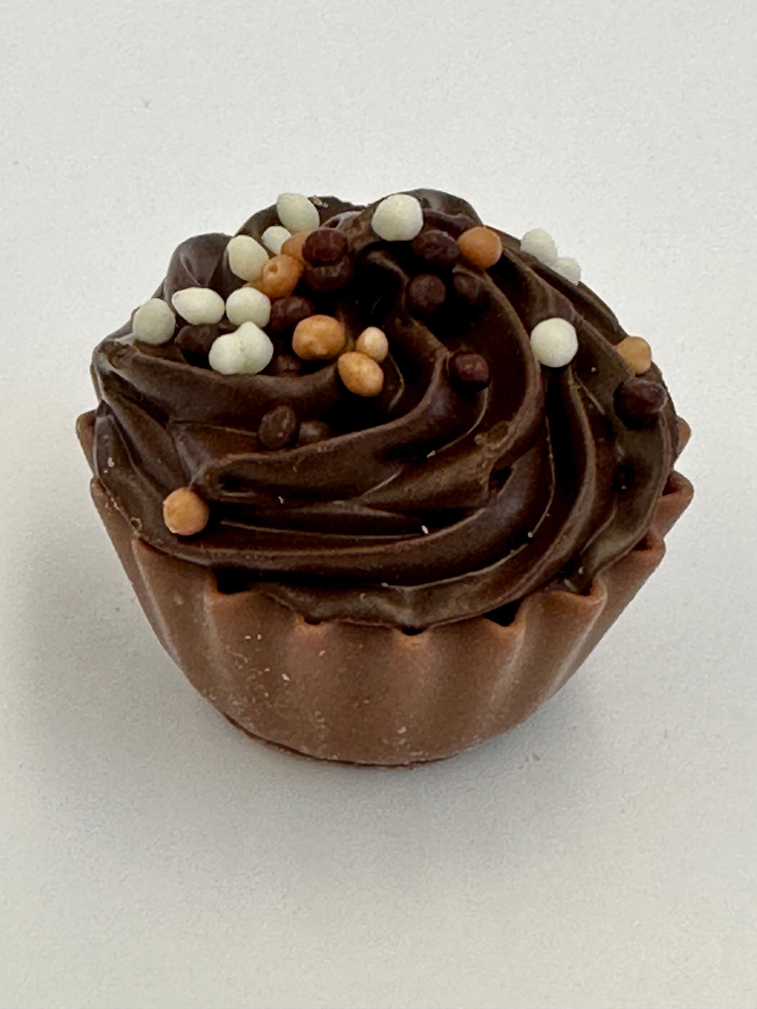 Dark Chocolate Ganache Cupcake Truffle