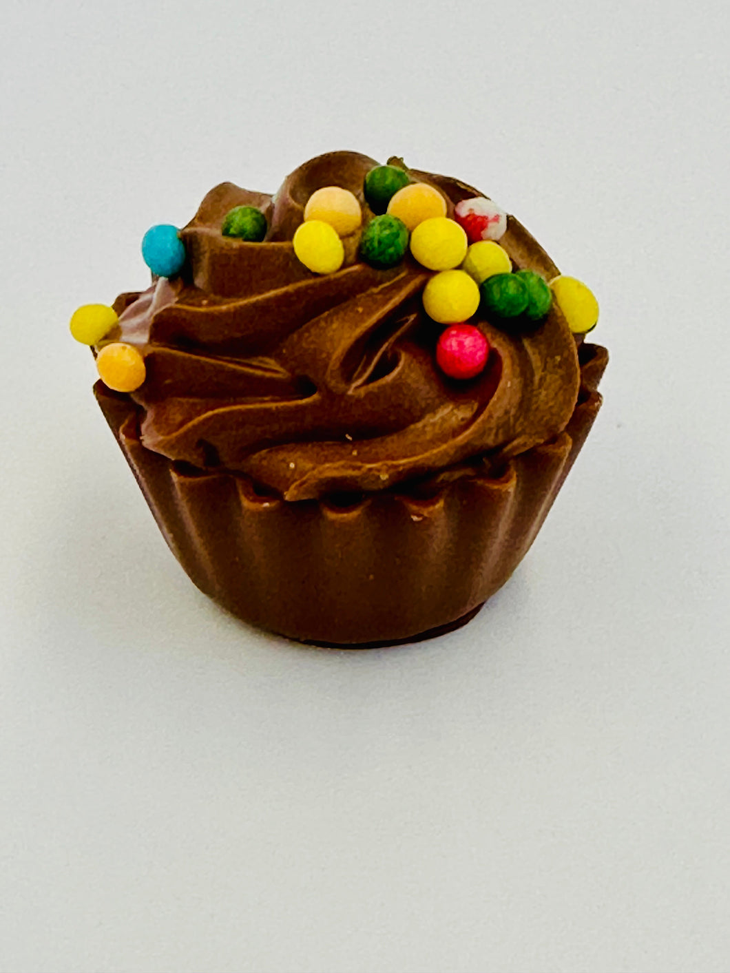 Milk Chocolate Cupcake Truffle with Sprinkles