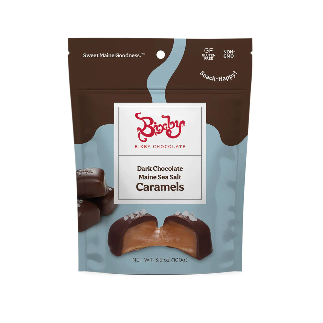 Bixby Dark Chocolate Maine Sea Salt Caramels