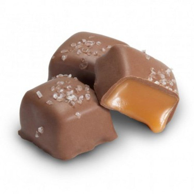 Milk Chocolate Caramels with Sea Salt